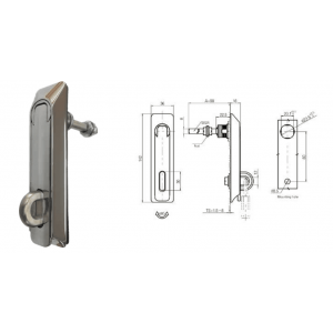 Padlockable Swing Handle