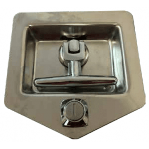 Stainless Steel Drop T Lock With Threaded Studs